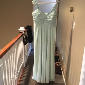Bill Levkoff Green Long Dress